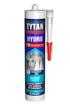 Клей монтажный Tytan Professional Hydro Fix прозрачный 310 мл 