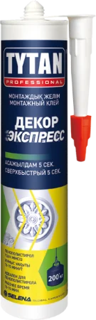 Клей монтажный Tytan Professional Декор Экспресс белый 310 мл